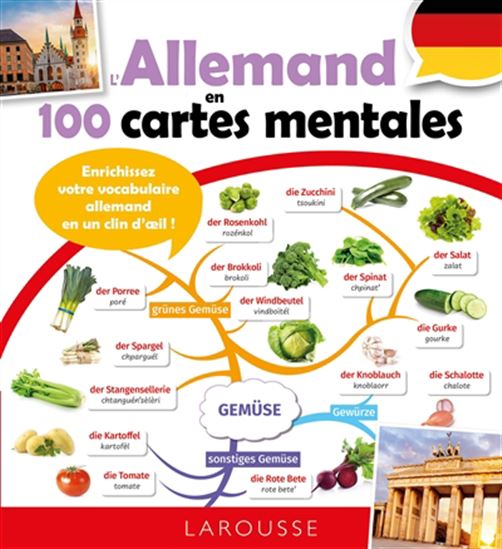 L&#39;Allemand en cartes mentales - COLLECTIF
