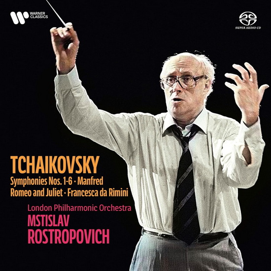Tchaikovsky: Symphonies 1-6, Manfred, Francesca da Rimini, Romeo and Juliet (6CD) - LONDON PHIL. ORCH. - M. ROSTROPOVICH