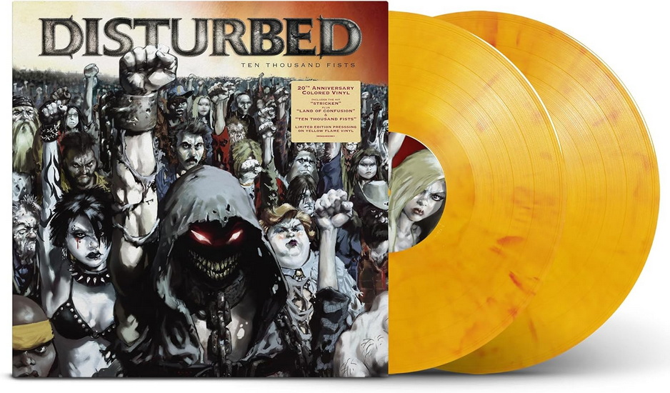 Ten Thousand Fists (Vinyle jaune) - DISTURBED
