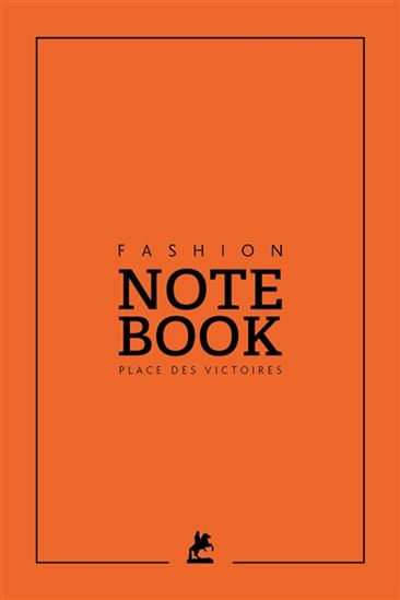 Fashion notebook : orange - COLLECTIF