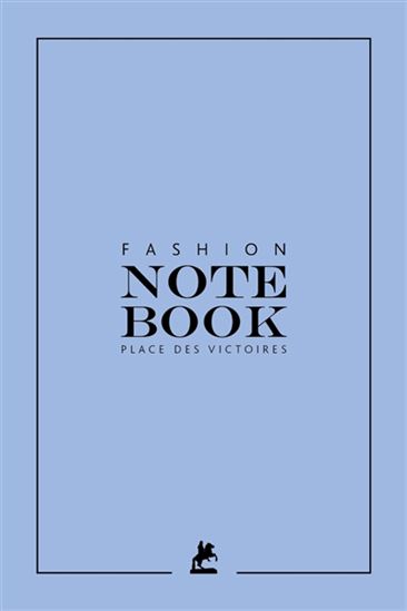 Fashion notebook : bleu ciel - COLLECTIF