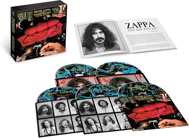 One Size Fits All (Super Deluxe 4CD + Blu-ray Audio) - FRANK & THE MOTHERS OF INVENTION ZAPPA