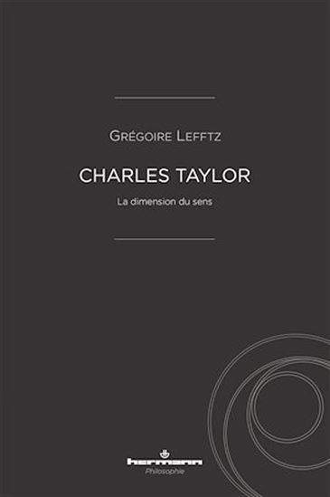 Charles Taylor - GRÉGOIRE LEFFTZ