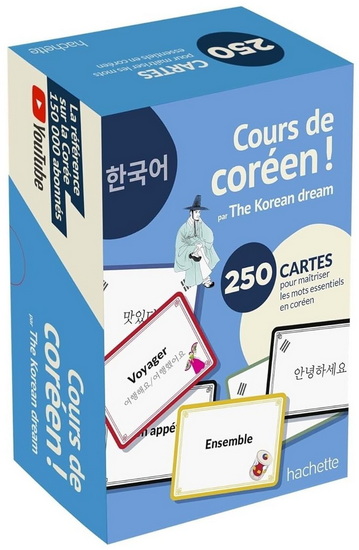 Cours de coréen ! : 250 cartes pour maîtriser les mots essentiels en coréen Cof. - JAKE THE KOREAN DREAM