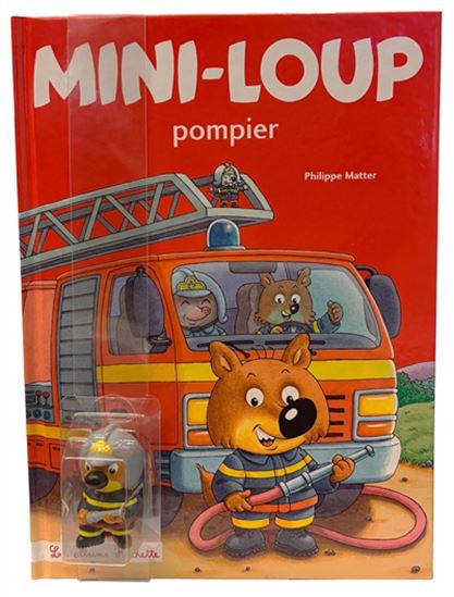Mini-Loup pompier + Figurine N. éd. - PHILIPPE MATTER