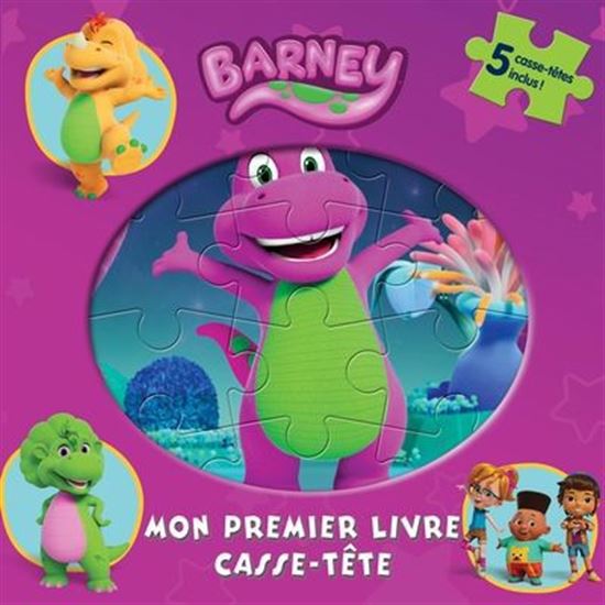 Barney : mon premier livre de casse-tête - COLLECTIF