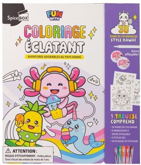 Coloriage éclatant - COLLECTIF