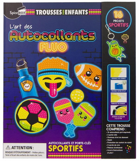 L&#39;Art des autocollants fluo - COLLECTIF