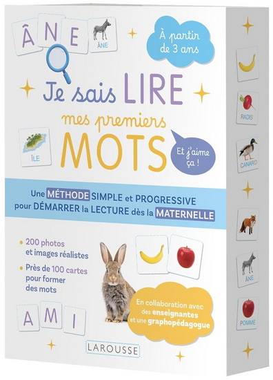 Je sais lire mes premiers mots et j&#39;aime ça ! : la méthode - COLLECTIF