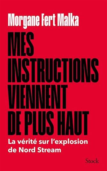 Mes instructions viennent de plus haut - MORGANE FERT MALKA