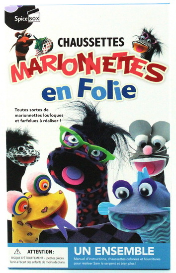 Chaussettes marionnettes en folie - COLLECTIF
