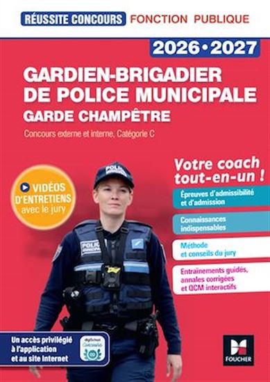 Réussite Concours - Gardien-brigadier de police municipale - Préparation complète 2026-2027 - FLORENCE ABDOUL-DORION - NAD HORENFELD