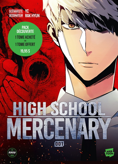 High school mercenary : pack découverte #01-02 - YC - RAK HYUN