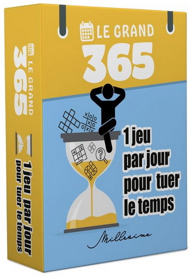 Le Grand 365 Jeux pour tuer le temps - COLLECTIF
