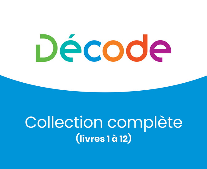 Décode : Séries 1 et 2 : Collection complète - LUCIE BARRIAULT