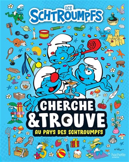 Cherche & trouve : au pays des Schtroumpfs - COLLECTIF