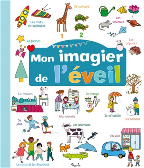 Mon imagier de l'éveil - ELISABETH MORAIS