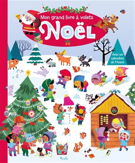 Noël : mon grand livre à volets - COLLECTIF