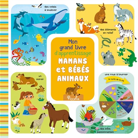 Mamans et bébés animaux - ELODIE BERTHON - BEATRICE COSTAMAGNA