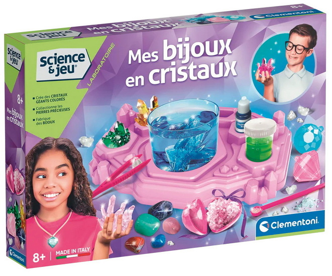 Science & jeu: lab bijoux en crystal