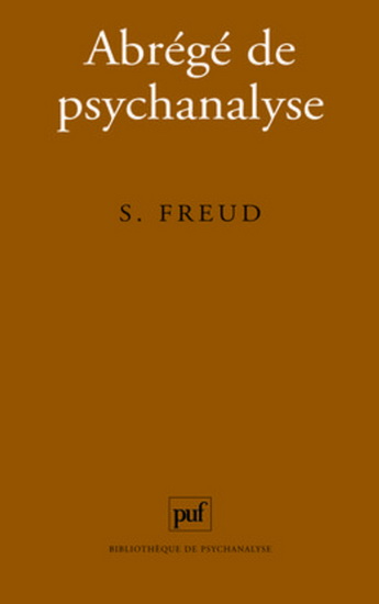 Abrégé de psychanalyse - SIGMUND FREUD