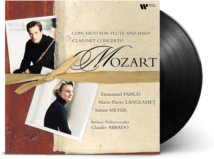 Mozart: Concerto for Flute & Harp, Clarinet Concerto (Vinyle) - EMMANUEL PAHUD - SABINE MEYER