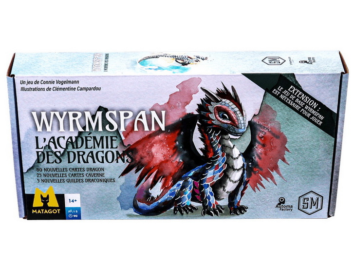 Wyrmspan Extension L&#39;académie des Dragons