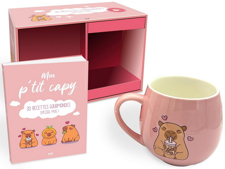 Mon p&#39;tit capy : 30 recettes gourmandes spécial mug Cof. - COLLECTIF