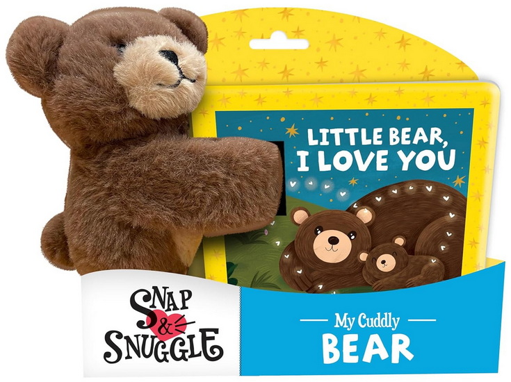 Snap & Snuggle: Little Bear, I Love You: My Cuddly Bear - ZHANNA MENDEL