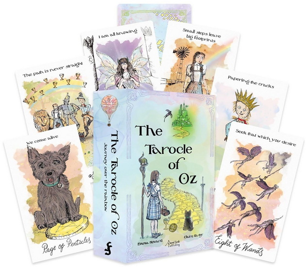 The Tarocle™ of Oz: Journey Over the Rainbow (78 Full-Color Cards and 193-Page Full-Color Guidebook) - EMMA HOWARD - CLAIRE RUBY