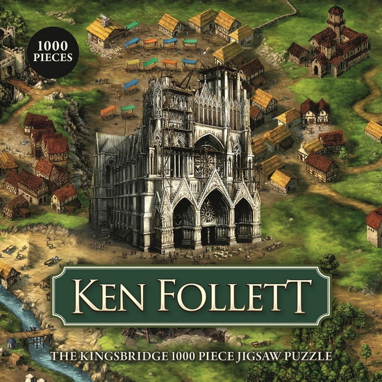 Ken Follett: The Kingsbridge 1000-piece jigsaw puzzle - MICHAEL MENZEL