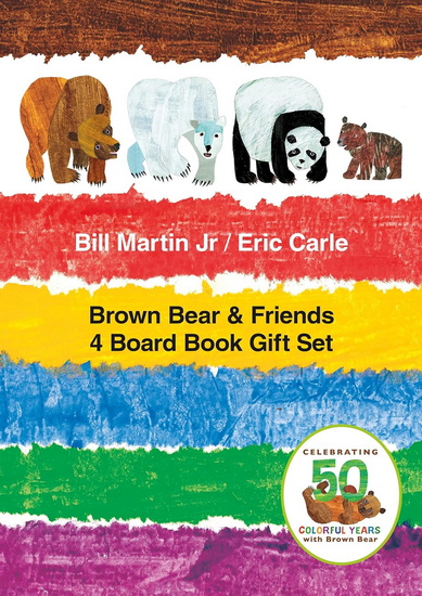 Brown Bear and Friends Little Library - BILL MARTIN - ERIC CARLE
