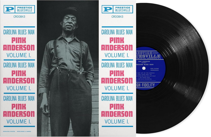 Vol. 1: Carolina Blues Man (Bluesville Acoustic Sounds Series)(Vinyle) - PINK ANDERSON