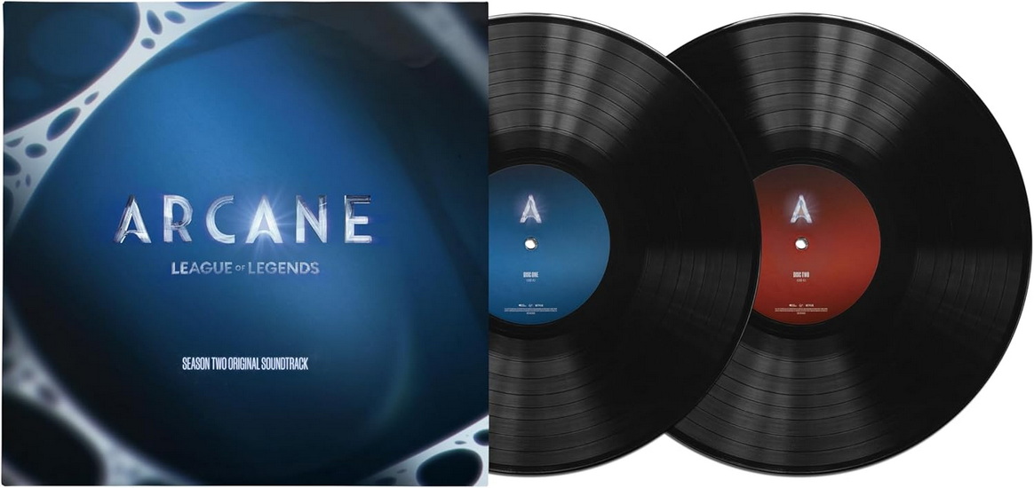 Arcane League of Legends: Season 2 (Soundtrack from the Animated Series) (2 Vinyles) - BANDE ORIGINALE DU FILM