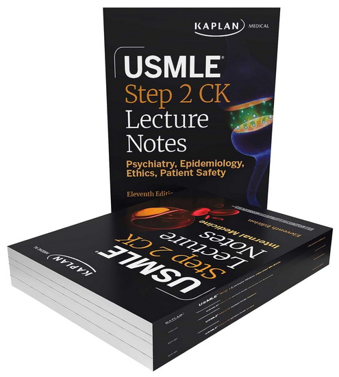 USMLE Step 2 CK Lecture Notes, Eleventh Edition: 5-Book Clinical Review (2026-20 - COLLECTIF