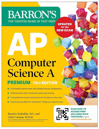 AP Computer Science A Premium, 13th Edition: Prep Book with 6 Practice Tests + C - COLLECTIF