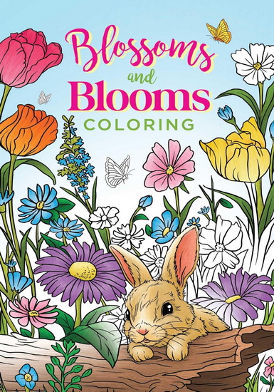 Blossoms and Blooms Coloring - COLLECTIF