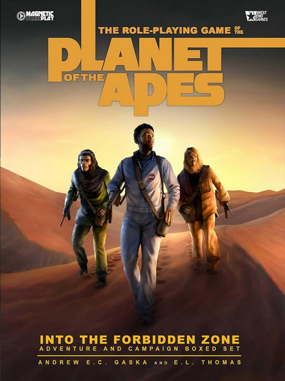 Planet of the Apes RPG Forbidden Zone Adventure Box Role-Playing Game - ANDREW EC GASKA