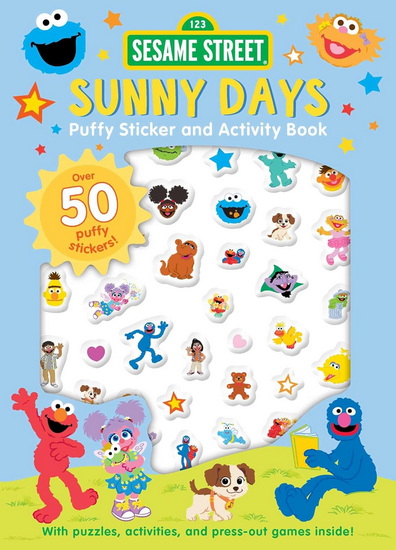 Sesame Street: Sunny Days Puffy Sticker and Activity Book (A Sesame Street Elmo - COLLECTIF
