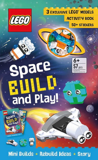 LEGO Books: Space Build and Play Box - COLLECTIF