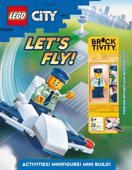 LEGO City: Activity Book with Pilot & Plane Mini-build - COLLECTIF