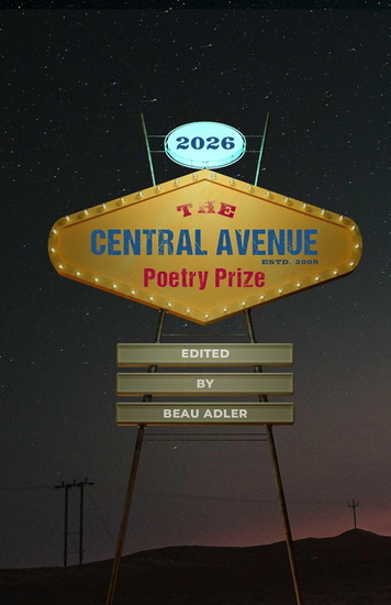 Central Avenue Poetry Prize 2026 - BEAU ADLER