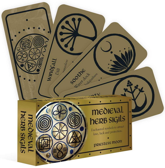 Medieval Herb Sigils - PRIESTESS MOON