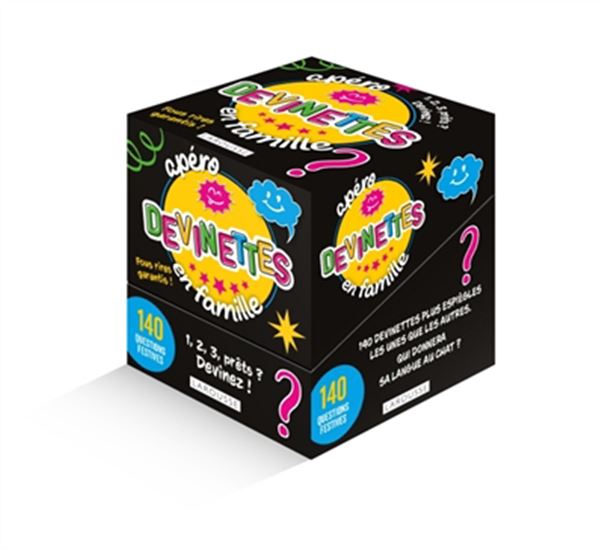 Apéro devinettes en famille