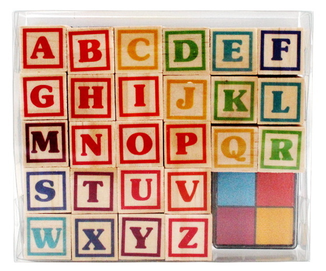 Ens. 26 Tampons - Alphabet