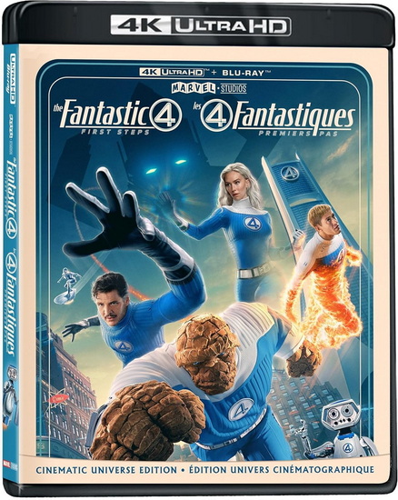 The Fantastic 4 : First Steps (Les 4 Fantastiques : Premiers pas) (4K+Blu-ray) - MATT SHAKMAN