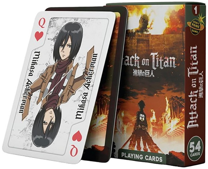 Attack on Titan - Playing cards - COLLECTIF
