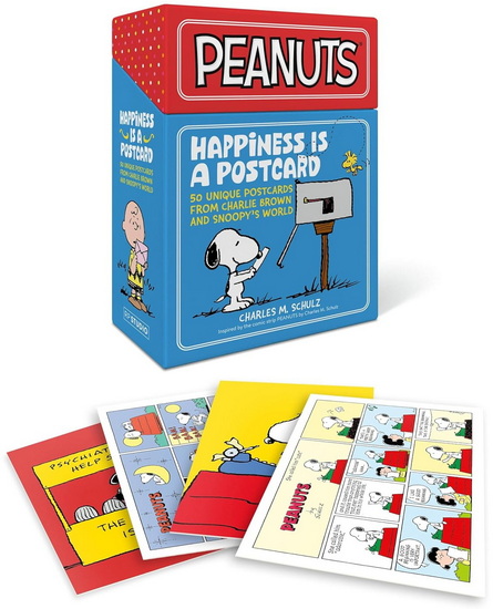 Peanuts: Happiness Is a Postcard: 50 Unique Postcards from Charlie Brown and Snoopy’s World - CHARLES M SCHULZ