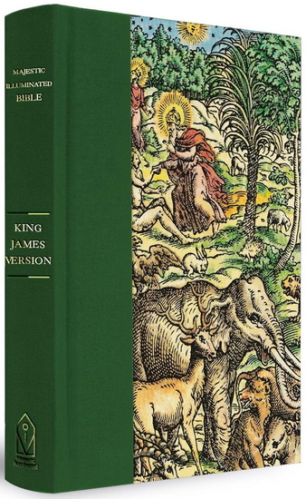 KJV Majestic Illuminated Bible - COLLECTIF