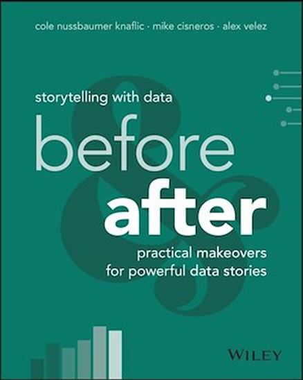 Storytelling with Data Before and After: Practical Makeovers for Powerful Data Stories - COLE NUSSBAUMER KNAFLIC - MIKE CISNEROS